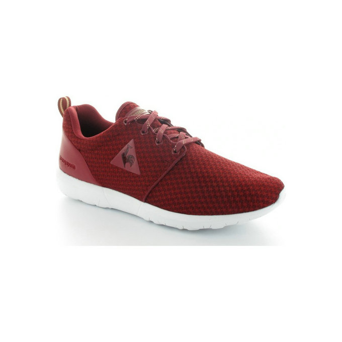 Le Coq Sportif Basket Dynacomf W Feminine Mesh Rouge Rouge Chaussures Basket